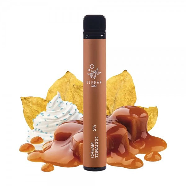 600 CREAM TOBACCO VAPEDELUXE 600 CREAM TOBACCO VAPEDELUXE